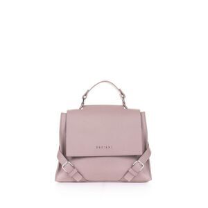 ORCIANI Women's Textured Leather Shoulder Bag Women PINK Shoulder Bags